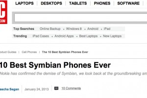 PCMag’s top 10 Symbian Phones – What’s yours?