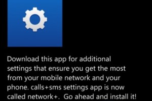“Network +” Update for WP8 Available