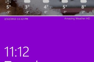Amazing Weather HD For Windows Phone 8 Updated; Brings LockScreen Notifications and More!