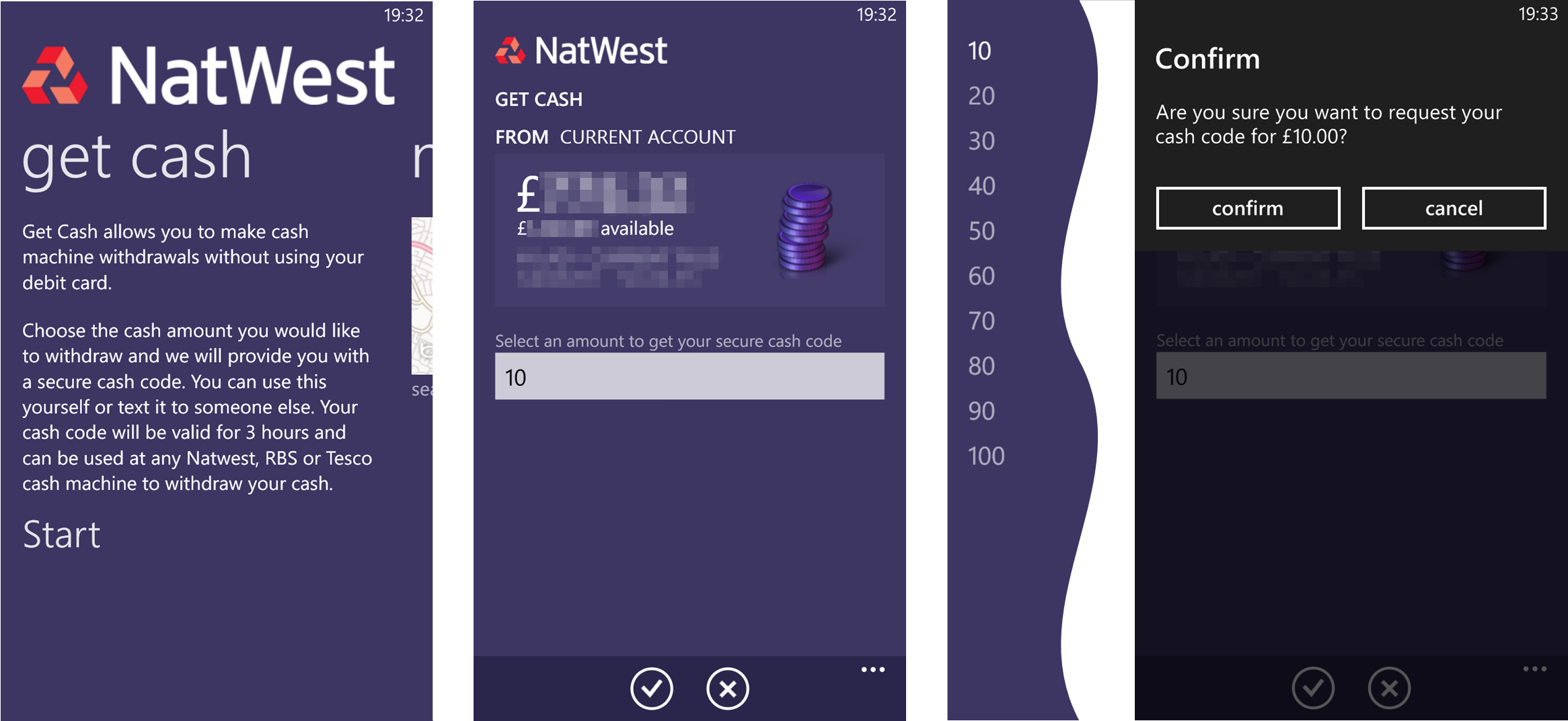 NatWest App (5) Get Cash