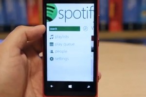 Video: Spotify demoed on the Nokia Lumia 920 (920 available in Amazon for $69 all colours)