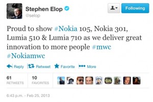 Elop so excited; mixes up device names :p