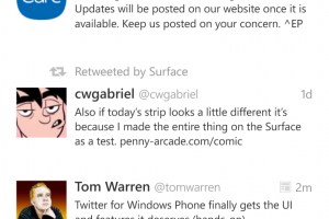 Twitter app for WP gets major update