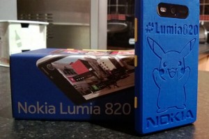 Awesome Pikachu 3D-Printed Lumia 820 shell
