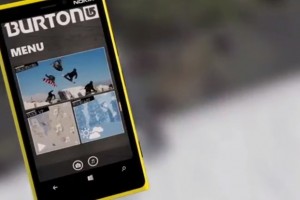 Video: Burton mobile app, exclusively for Nokia Lumia