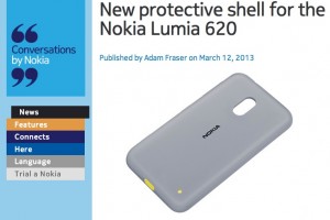 NokConv: New protective shell for the Nokia Lumia 620 – CC-3061