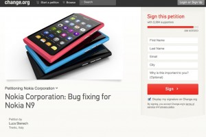 Petition: Nokia N9 Users asking for bug fixes please, @Nokia