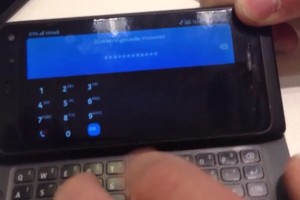 Video: Bypassing the lockscreen on the Nokia N950 (950!) by crashing it?