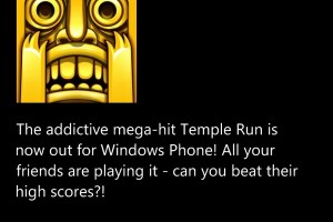 Lumiappdates: Temple Run updated, v1.5.1.0