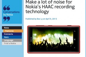 NokConv: HAAC Rich Recording and super high amplitude (loud) recording.