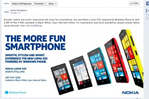 Nokia Lumia 520 arrives in the Philippines