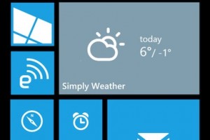 WP8 UI concepts: folders, 3/4 length tiles, menu notifications…