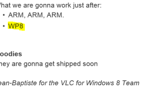 VLC working on player for WP8; Instagraph clears Windows Phone Store