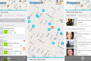 FourSquare for Windows Phone 8 Also Refreshed