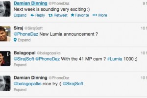 Damian Dinning, previous Imaging Guru from Nokia excited about Next week’s Nokia event in London