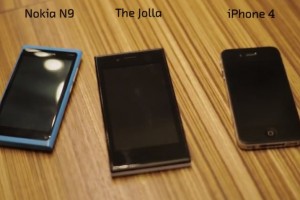 Video: Hands on with The Jolla Phone (vs Nokia N9, iPhone) #SailFish