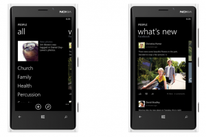 Concept: Windows Phone People Hub Redesigned