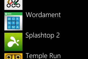 Lumiappdates: Wordament, Splashtop 2, Temple Run, Nokia NFC Writer and Tube Map