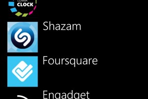 Lumiappdates: Foursquare, Shazam, Engadget, Lomogram and Lumia Clock