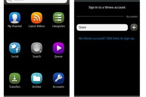 SymbianAppdates: cuteTube now with vimeo and cross-service searching. For Harmattan too