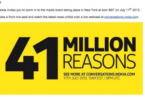 Webcast Invitation: 41million reasons to tune in to July 11th 2013, #TeamYellow #ZoomReinvented