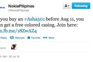 Nokia Philippines: Purchase a Nokia 501 by August 11 and get a free coloured casing