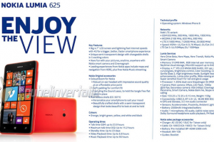 Leakyleak: Lumia 625 Revealed: 4.7″ WVGA resolution, 2000 mAh battery, 5 Mp camera (Updated With More Images)
