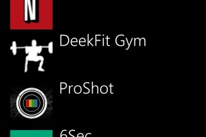 Lumiappdates: Netflix, ProShot, 6Sec and DeekFit Gym