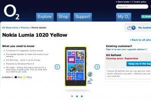 Nokia Lumia 1020, coming to O2 UK in September