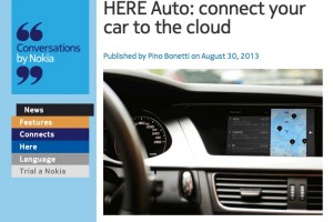 NokConv: Here Auto – connecting your car to the cloud!