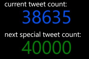 Lumiapps: TweeCoMinder for #WP8 – Track your tweet count