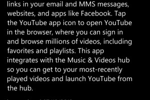 Lumiappdates: YouTube updated, becomes link to web browser version
