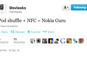 Leakyleak: Nokia Guru – NFC Music player?