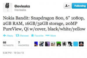 LeakyLeak: Nokia Bandit 6″ powerhouse