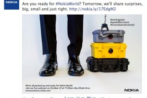 Nokia ready to share surprises “Big, Small and Just Right” for Nokia World