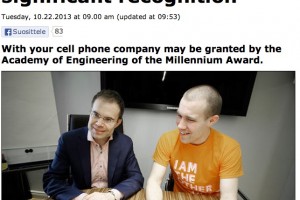 Jolla wins prestigious Millenium Award in Finland from Academy of Engineering