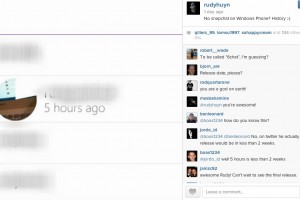 Sneaky Peek: Rudy Huyn’s Snapchat app. Less than two weeks to release.