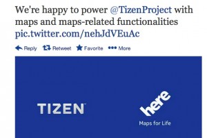 Nokia’s HERE Maps to power Tizen
