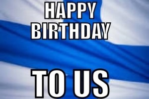 Happy Independence Day Finland! Kippis! HyvÃ¤Ã¤ syntymÃ¤pÃ¤ivÃ¤Ã¤!