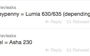 Nokia Money Penny is Lumia 630/635, Nokia Spinel is Asha 230, Lumia icon accessory card