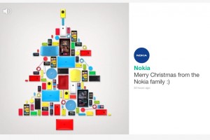 Nokia’s Merry Christmas Vine to everyone
