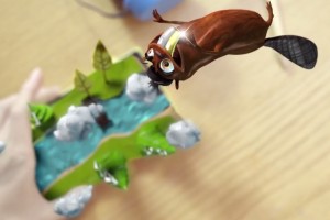 Nokia Poland animated promo for Beaver Ride game on Nokia Lumia 1520