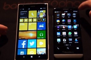 Video: Nokia Lumia 1520 vs BlackBerry Z30 (Italian)