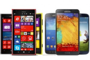Galaxy Note 3 vs Nokia Lumia 1520