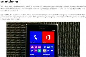 Nokia Lumia Black officially rolling out, Folders and latest imaging algorithms ahoy