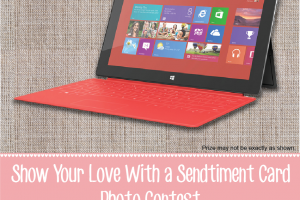 Show Your Love with a #Sendtiment Card; Win a Surface RT