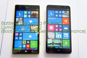 Battle of the Lumia Phablets: Lumia 1320 Vs 1520 Performance Comparison