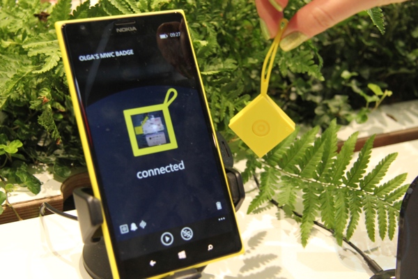 Video: Nokia Treasure Tag, 24.90EUR, Available April, 6 month battery life