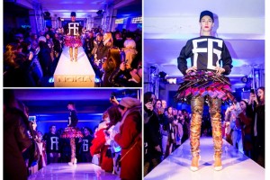 Video: Weable tech, Nokia Lumia 1520s turned into an interactive skirt for London Fashion Week