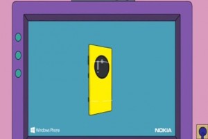 Video: Cartoony Nokia Lumia 1020 on The Simpsons? #TeamYellow